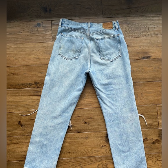 DENIM FORUM JONI LOOSE HIGH RISE 29L ARITZIA JEANS - Picture 5 of 5